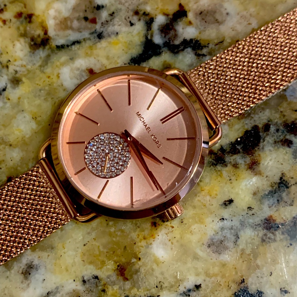Rose Gold Michael Kors Watch